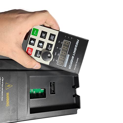 Ato 3 Hp 2.2Kw 10A Vfd, Single Phase 120V Input, Single Phase/Three Phase 220V Output Vfd Variable Frequency Drive, For Ac Motor Speed Control #TOP3