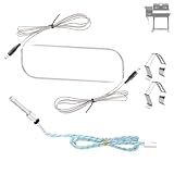 BMMXBI 2個パック 温度ミートプローブ セラミック点火エレメント付き REC TEC、Recteq ウッドペレットグリルとスモーカー、RT-700 RT-590 RT-340 Recteq グリルアクセサリー用交換キット