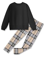 Black Apricot Plaid
