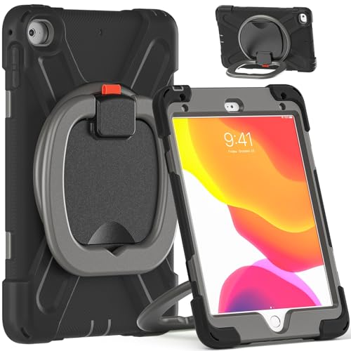 Coque iPad mini 5 4 protection 7.9 pouces antichoc béquille sangle