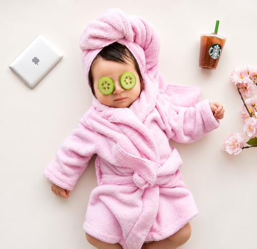Image of BabyMoon Spa New Born Photography Shoot Props Costume | 3-6 Months | Pink