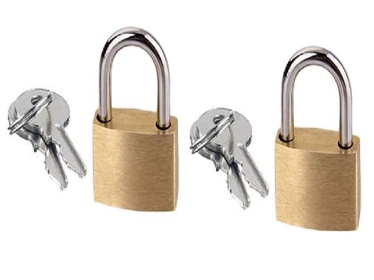 zenics Mini Locks with Keys,Keyed Padlocks,Solid Brass Lock,Small Metal Padlock for Luggage,Backpacks, Jewelry Box, Gym Bags (Gold) (2)-image-18