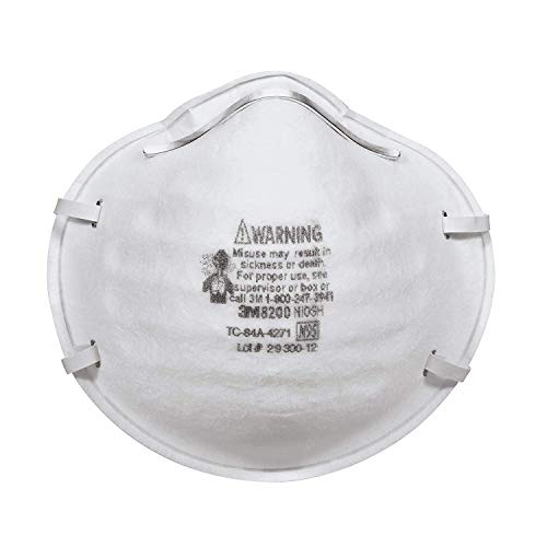 3M Safety -A Sanding And Fiberglass Respirator, 20-Pack #TOP1