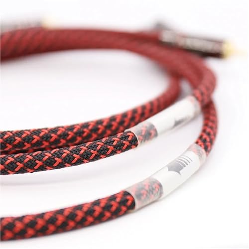 Par de cables de audio RCAA HiFi 50 cm miniatura 4