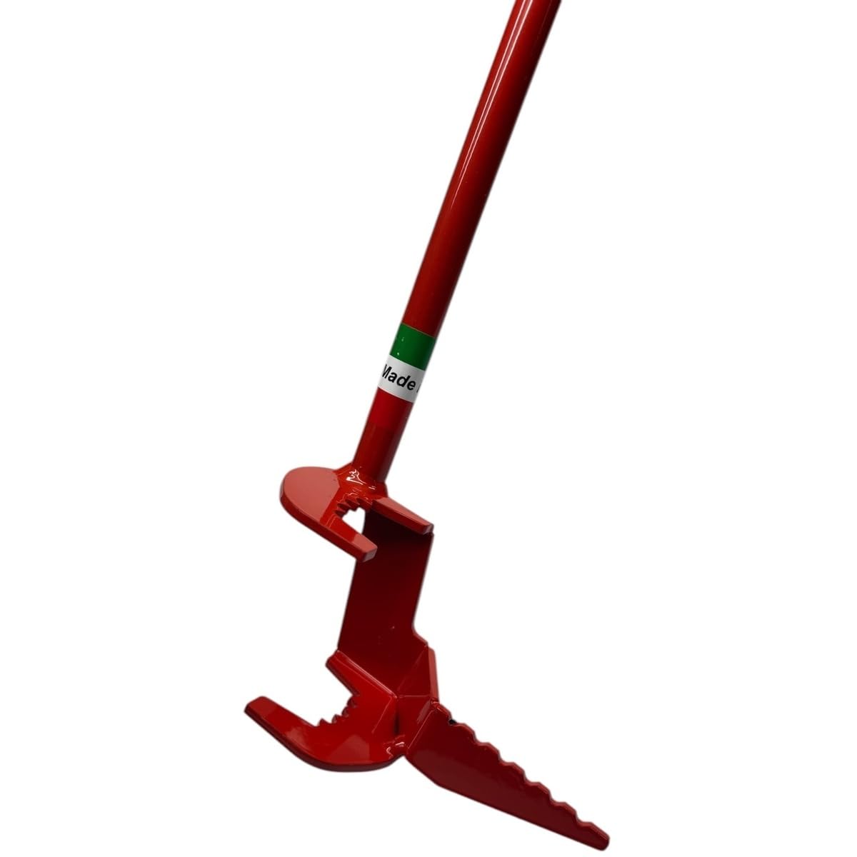 Piantacanne diametro fino a 40 mm rosso utensile salva schiena per piantare canne, paletti, tondini e reggipiante per orto e giardino