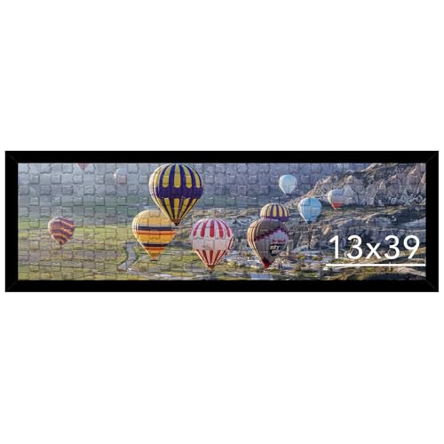 Photo 1 of 13x39 Picture Frame Black for Puzzles Poster Photo Picture