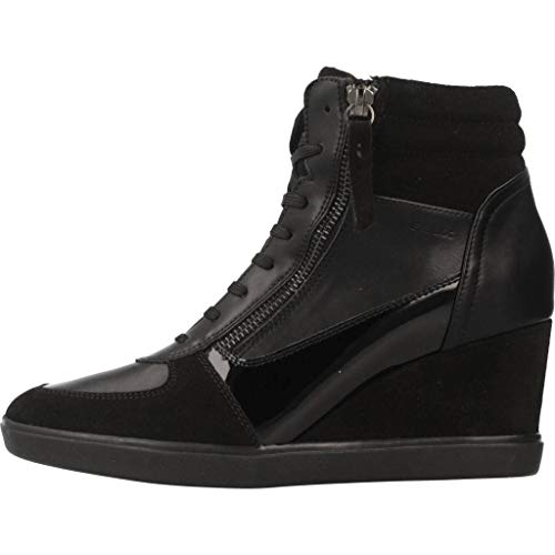 Geox D Eleni A, Scarpe da Ginnastica Alte Donna