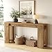 Little Tree 70.9-Inch Long Console Table, Narrow Sofa Table Behind The Couch, Farmhouse Console Table for Living Room, Entryway, Hallway