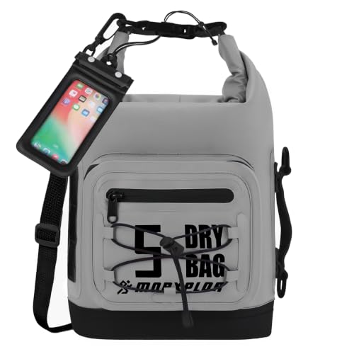 Image of MORXPLOR Dry Bag Waterproof,5L /10L /20L /30L /40L /55L Roll Top Dry Bag Backpack with WaterProof Phone Case for Swim,Kayak