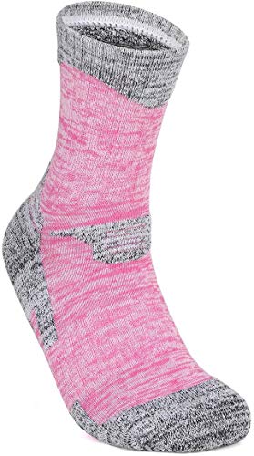 ouhos 3 Paar Warme Bunte Dicke Sports Socken Damen Herren 39-42 Sportsokken Wandersocken Trekkingsokken Arbeitssocken Atmungsaktives Polsterung Anti Schweiß Socken - Image 6