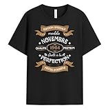 Cadeau Plus T-Shirt Personnalisé Mois Et Année De Naissance - Anniversaire - Cadeau Anniversaire Femme, Cadeau Anniversaire Homme, Cadeau Personnalisable, 20 Ans, 40 Ans, 60 Ans, 80 Ans, 90 Ans