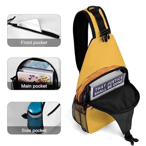 Bolso Bandolera Sloth Lying Down para Hombre y Mujer miniatura 4