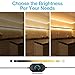 Olafus 16.4ft LED Strip Lights Warm White Dimmable, LED Rope Light Kit 12V Flexible Under Cabinet Lighting Strips, 5m 300 LEDs 2835, 3000K Bright Led Lights for Bedroom, UL Listed Plug