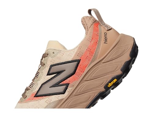 New Balance Men's Fresh Foam X Hierro V9 Trail Running Shoe, Desert Clay/Earth Shadow/Urgent Red, 11 M