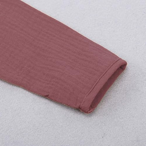 Toddler Cotton Linen Hooded Cardigan for Baby Girls Hooded Jacket Open Front Cardigan Button Down Shirts Casual Cover Up3