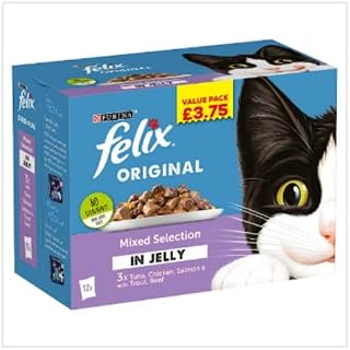 Felix Tuna In Jelly Wet Cat Food 100gr x 50 Pouches