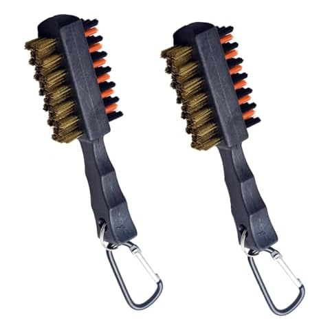 2Pcs PGKDYC Golf Club Cleaner Brushes Cover