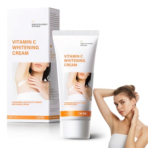 Blanqueador De Axilas,Crema Blanqueadora Partes Intimas,Crema Blanqueadora Corporal Para Axilas, Codos,Rodillas Y Zonas,Aclara Manchas Oscuras, Textura Ligera De Rápida Absorción,Unisexo,60g