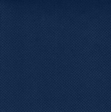 Image of Wizardi Stern-Aida 14 Count Navy. Needlework Canvas, Cross-Stitch Fabric, Embroidery Cloth, Needlepoint Canvas. 3706 /589 Precut Zweigart
