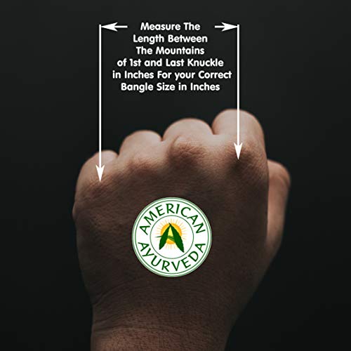 Indian Copper Bangle Bracelet Men Women Jointless Classic Design, Modern, Built tough, Trendy Golf Gift Kada - Choose Your Size2