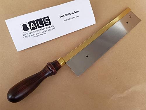 ALS Guitar Fret Slotting Saw - Made in Sheffield England - Includes Instructions by Australian Luthier Supplies image 5