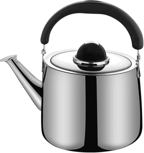 GEBYUI 大容量ステンレス製ケトル 2L〜3L 対応 ガスコンロ専用 食品級素材で安全・耐用 家庭用・料理時に最適な給水器具