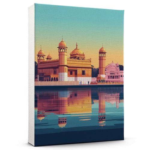 Amritsar Poster Print, India Poster Wall Art, Amritsar Decor Travel Poster, India Travel Gift, Housewarming Gift - 99AZ37