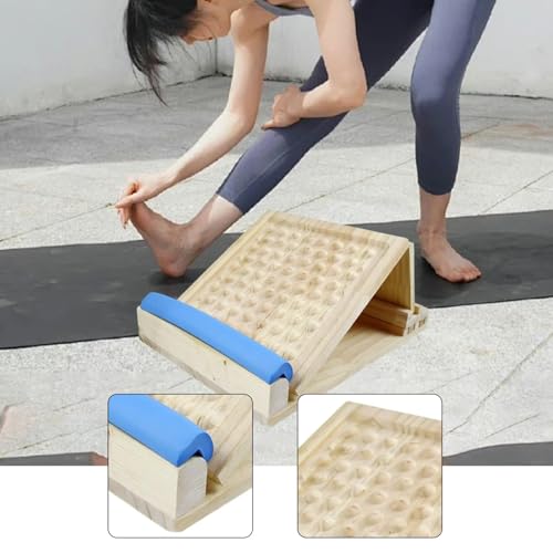 Tabla de madera ajustable para estiramiento de pantorrillas miniatura 2