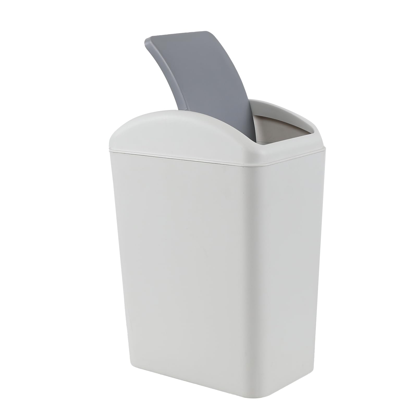 Haodehen 20 L Plastic Garbage Bin with Swing Lid