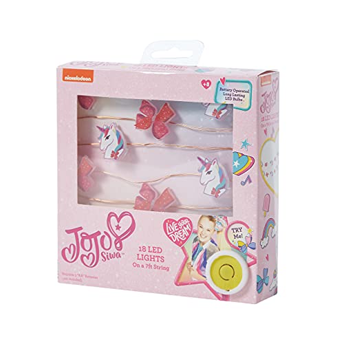 Idea nuova nickelodeon jojo siwa acrylic decorative string lights