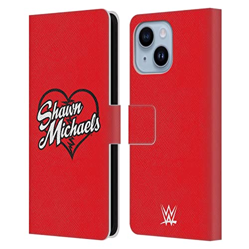 Étui cuir iPhone 14 Plus WWE évite les écrans brisés avec son rabat portefeuille robuste