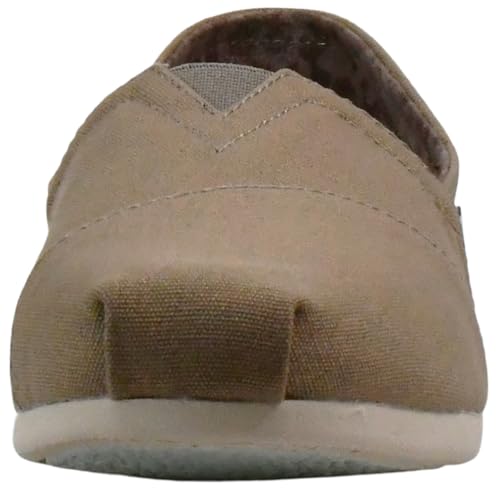 Image of SKECHERS Women's Bobs Plush-Peace & Love, Taupe, 6 M US
