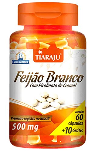 Feijão Branco + Picolinato De Cromo 500mg 70 Cáps - Tiaraju
