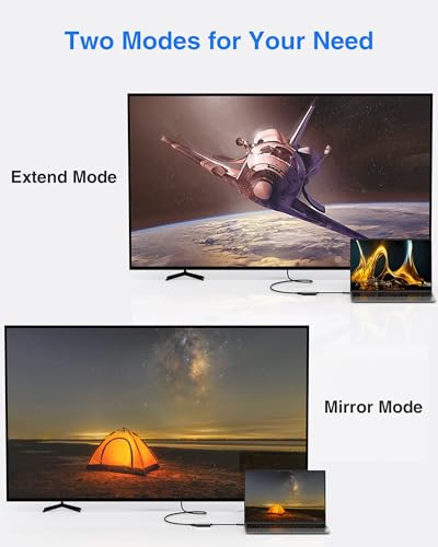Image of USB C to HDMI Adapter, 4K HDMI to USB-C Multiport Hub Adapter with 100W PD & USBA 3.0 Port, Type C Digital AV Converter for iPad Pro, MacBook Pro /Air, iPhone 15 /16, Switch, TV, Monitor and More(Black)