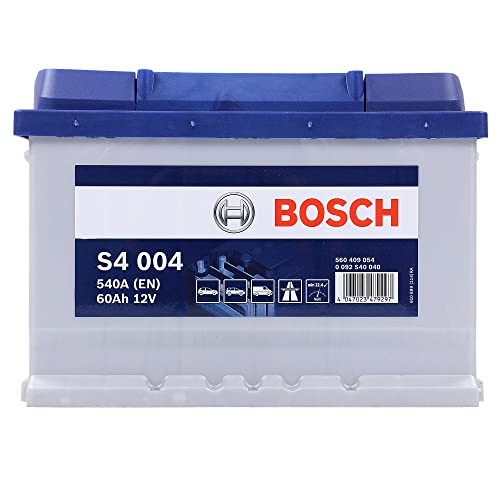 Bosch S4004 Batería de coche 60A/h 540A tecnología de plomo-ácido para vehículos sin sistema Start y Stop