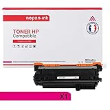  NOPAN-INK - x1 Toner - CE253A 504A (Magenta) - Compatible pour HP Color LaserJet CM3530 HP Color LaserJet CM3530FS HP Color LaserJet CP3520 HP Color LaserJet CP3525 HP Color LaserJet CP3525DN HP Co