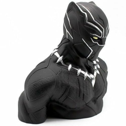 Marvel tirelire buste noir panther wakanda pvc deluxe 20 cm