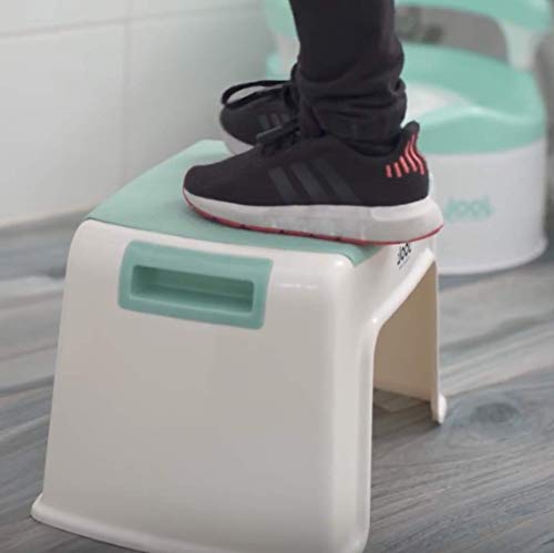 Child Step Stool for Boys & Girls, Toilet Training Step Stool for Kids - Jool Baby (Aqua)