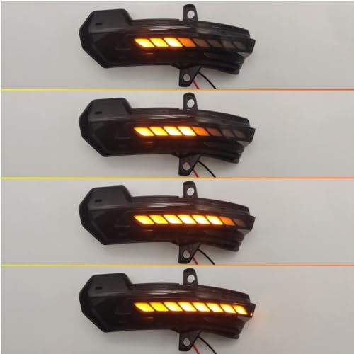 Intermitentes LED para Chevy Blazer 2019-2022 luces dinámicas de retrovisor 5