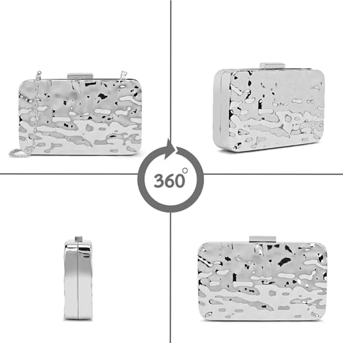Image of Lavie Luxe Women's Metalia Clutch | Ladies purse |Gift For Women