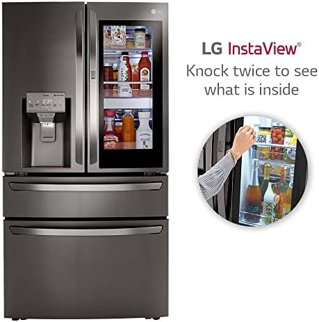 LG 23 Cu Ft Counter-Depth Fridge with InstaView Craft Ice — additional product photo (6)