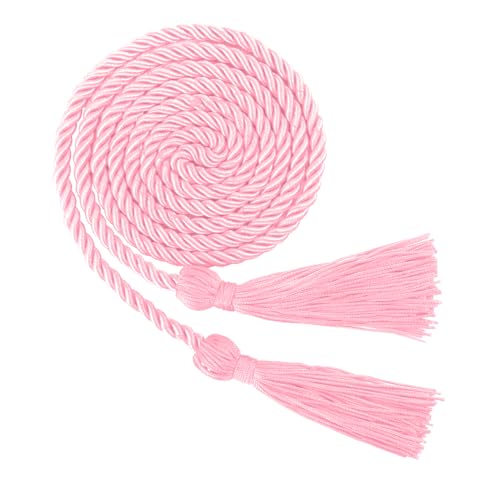 Graduation Cords Pink Graduation Honor Cords for Graduation 2026 Grad Cords with Tassels 67 Long Graduation Ropes Graduation Accessories for Students Graduation Decorations Party Ceremonies