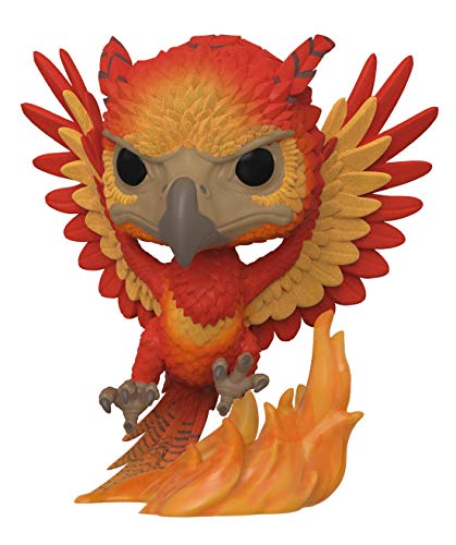 Funko Pop! Harry Potter - Fawkes (Flocked) #84 - 2019 Sdcc Shared Exclusive
