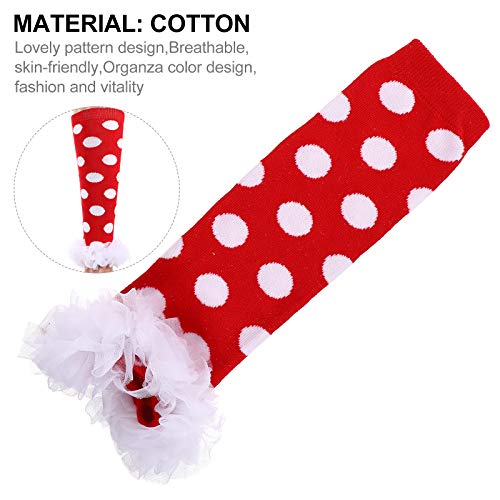 Baby Leg Socks Baby Leg Warmers Girls Knee High Socks Long Newborn Girl Kids Knit Red Long Kids 5