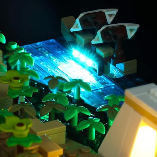 LED Light Set for Lego Cheops Pyramid (Lights Only) - Image 2