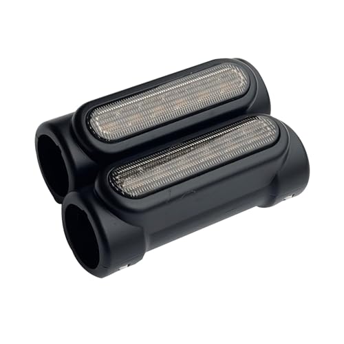Clignotants barre de protection moteur noir 32mm pour moto Touring et Dyna
