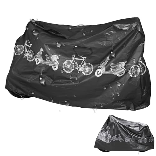 Funda Impermeable para Bicicleta Negro