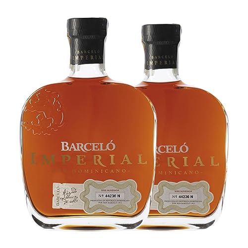 Ron Barceló Imperial Extra Añejo 70 cl (Caja de 2 Botellas de 70 cl)