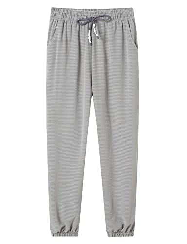 Boys Quick Dry Joggers Ice Silk Trousers Outdoor Casual Hiking Pants Stretch Breathable Walking Trousers - Main Image