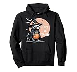 Photo Gallery funny halloween raccoon trick or trashy feral witch costume felpa con cappuccio Photo Gallery funny halloween raccoon trick or trashy feral witch costume felpa con cappuccio